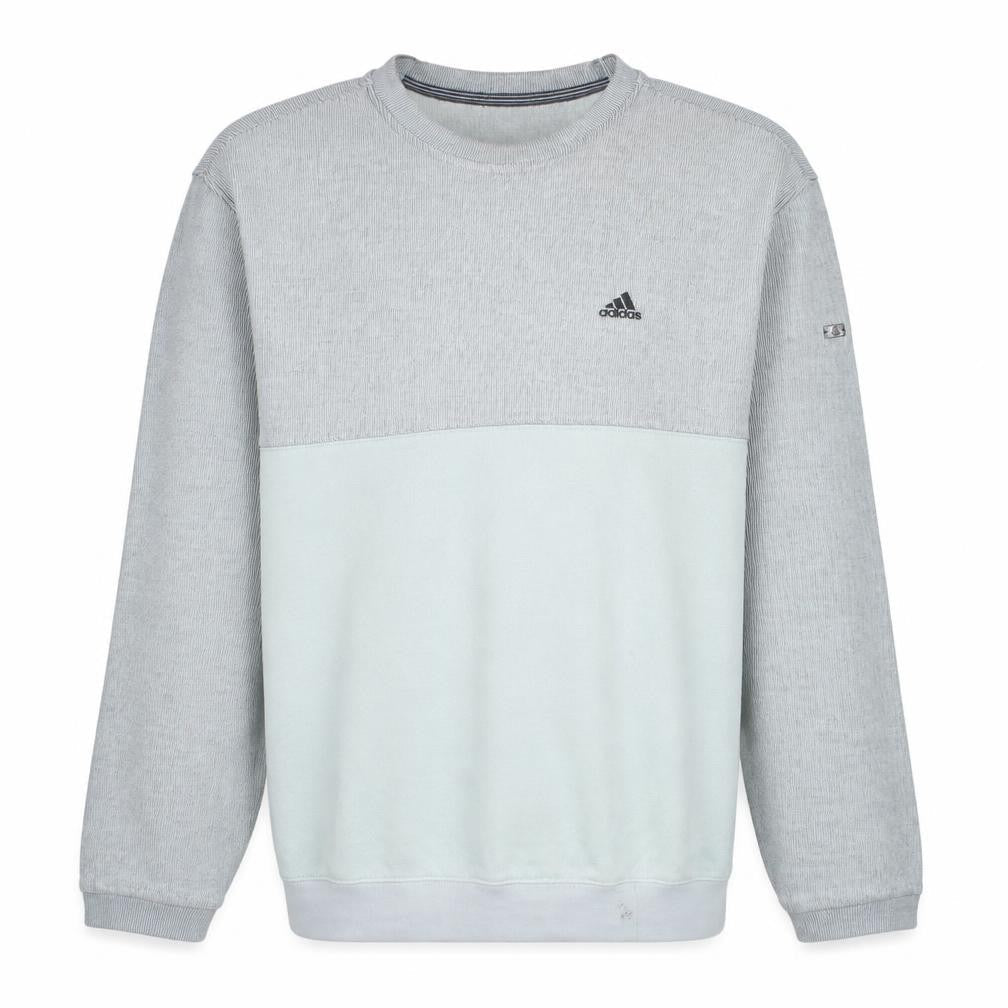 Mens UK M Regular adidas Grey Pullover Sweatshirt