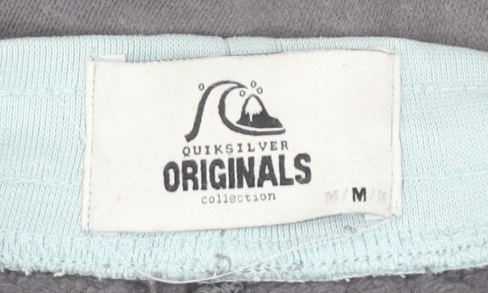 Quiksilver Unisex Grey Jogger Sweatpants M Cotton Blend