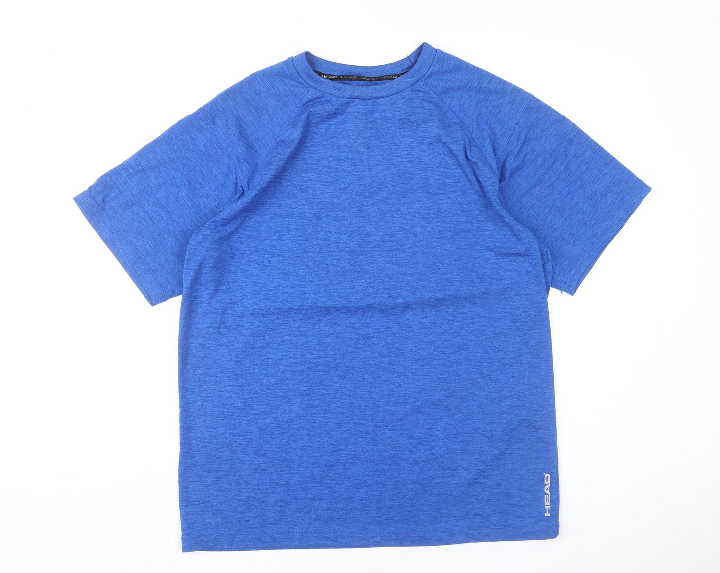 HEAD Men Blue Medium Athletic Crew Neck Sports T-Shirt