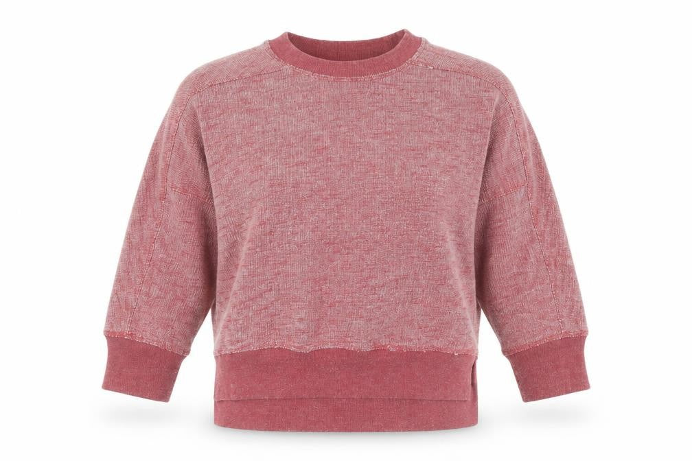 Zara Trafaluc Womens Red Sweatshirt Small Casual Pullover