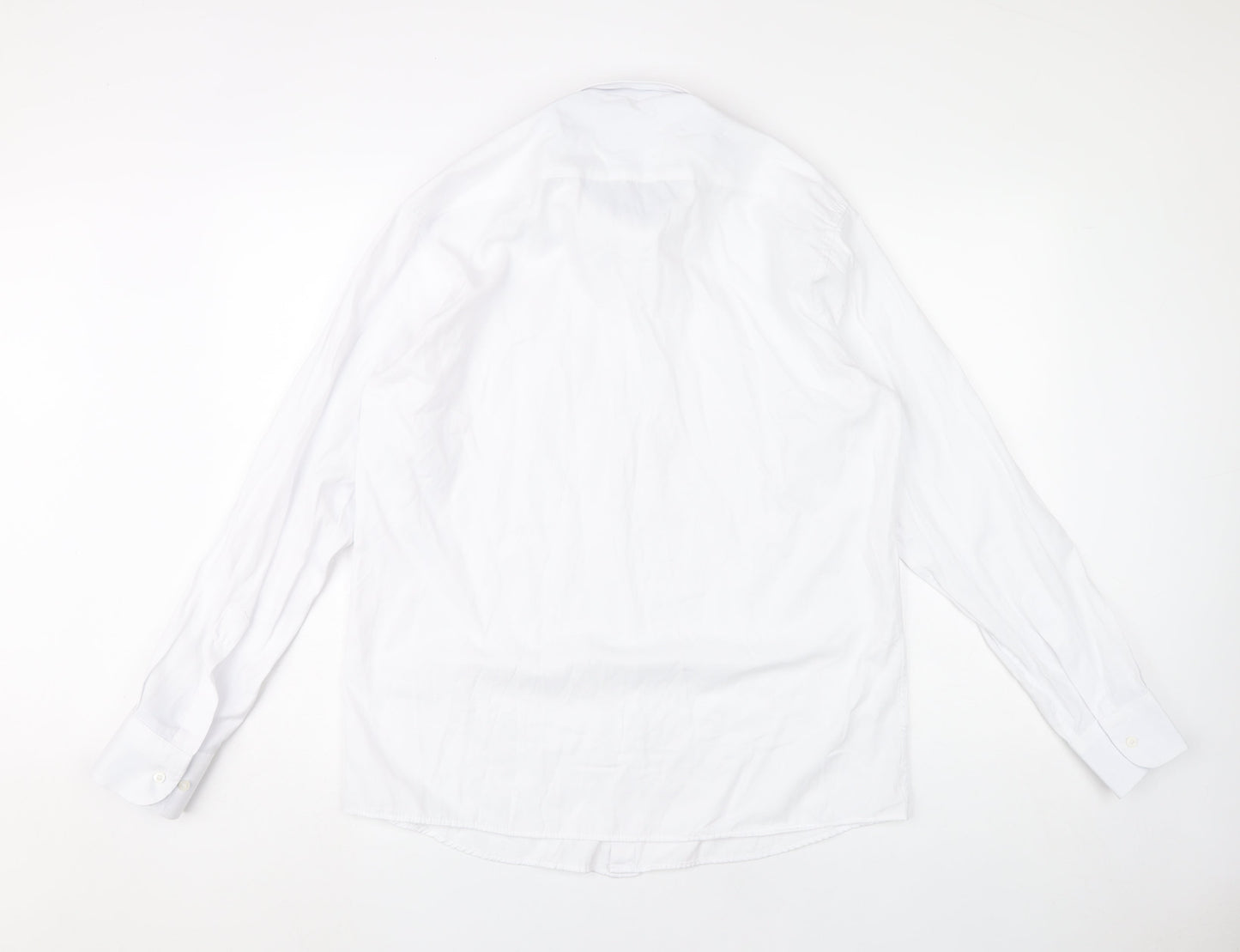 Tommy Hilfiger Men’s White L 41-42 Regular Fit Dress Shirt