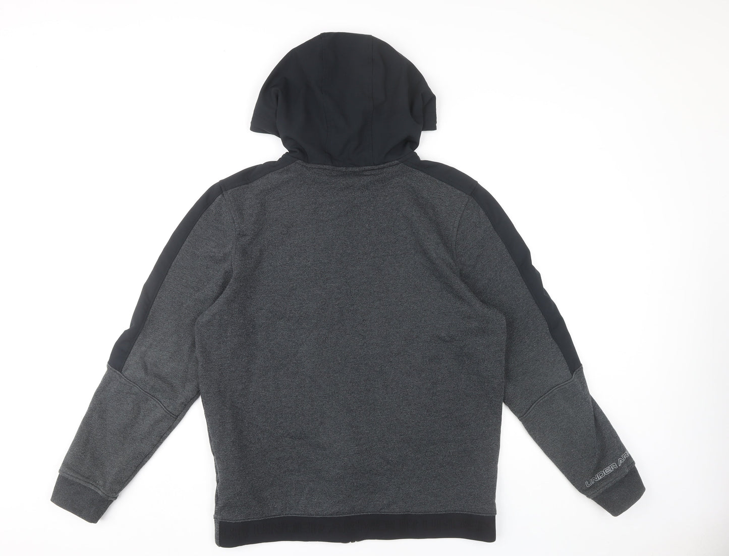 Under Armour Men’s Grey Full Zip Hoodie Size M ColdGear Sportswear