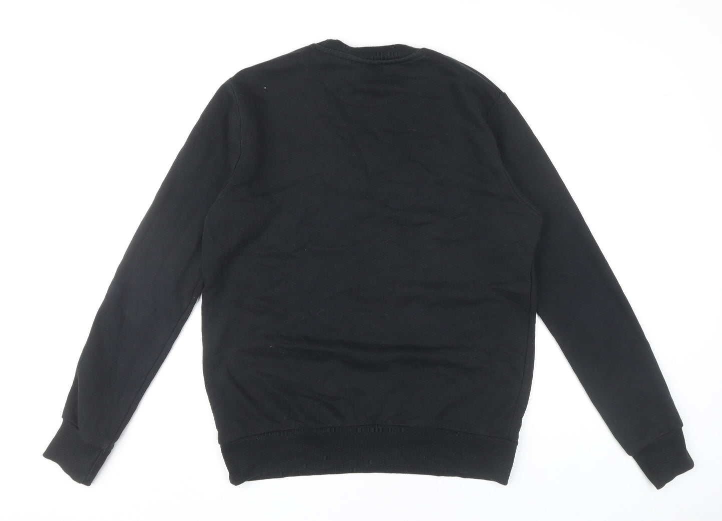 McKenzie Men’s Black Crew Neck Sweatshirt Size M Pullover Logo
