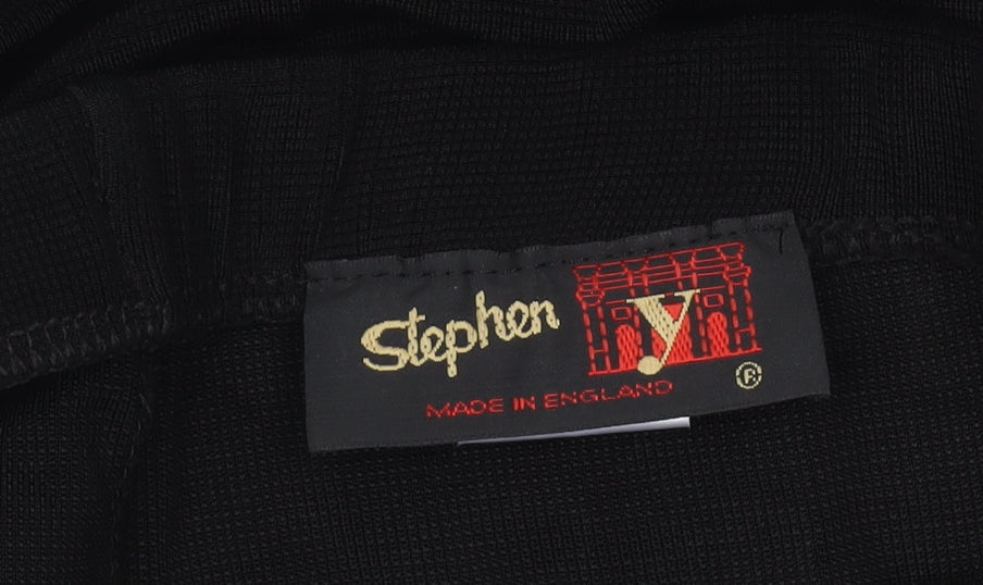 Stephen Women Black XL A-Line Midi Skirt Vintage Workwear