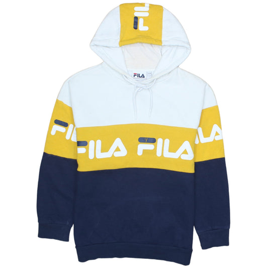 Fila Womens XS 8 Multicoloured Pullover Hoodie Sweatshirt
