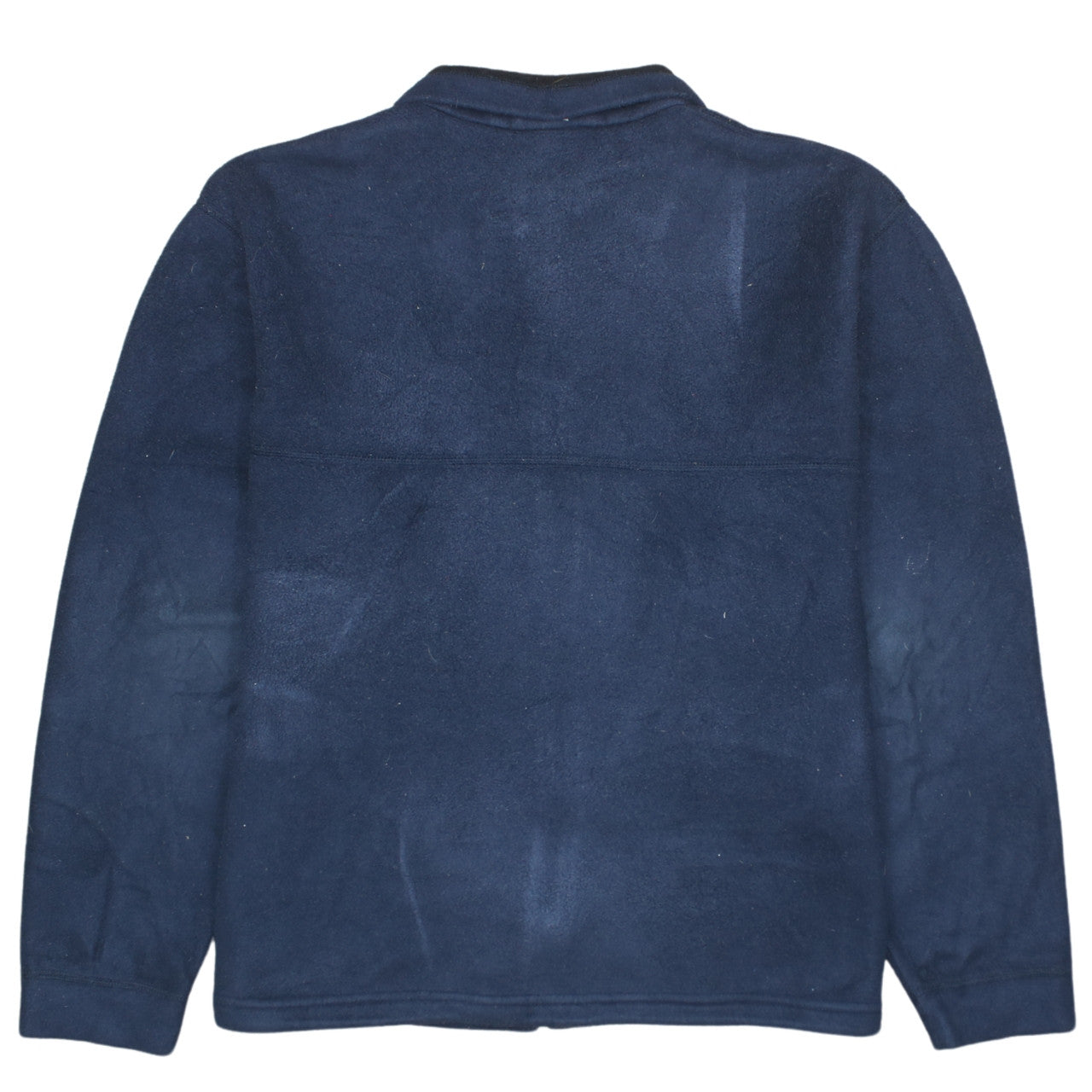 Timberland Mens Blue Fleece Jacket Size M Full Zip Outdoor Casual