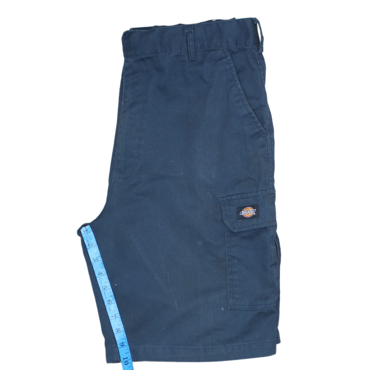 Dickies Mens Blue 34 Cargo Shorts Cotton Canvas Workwear