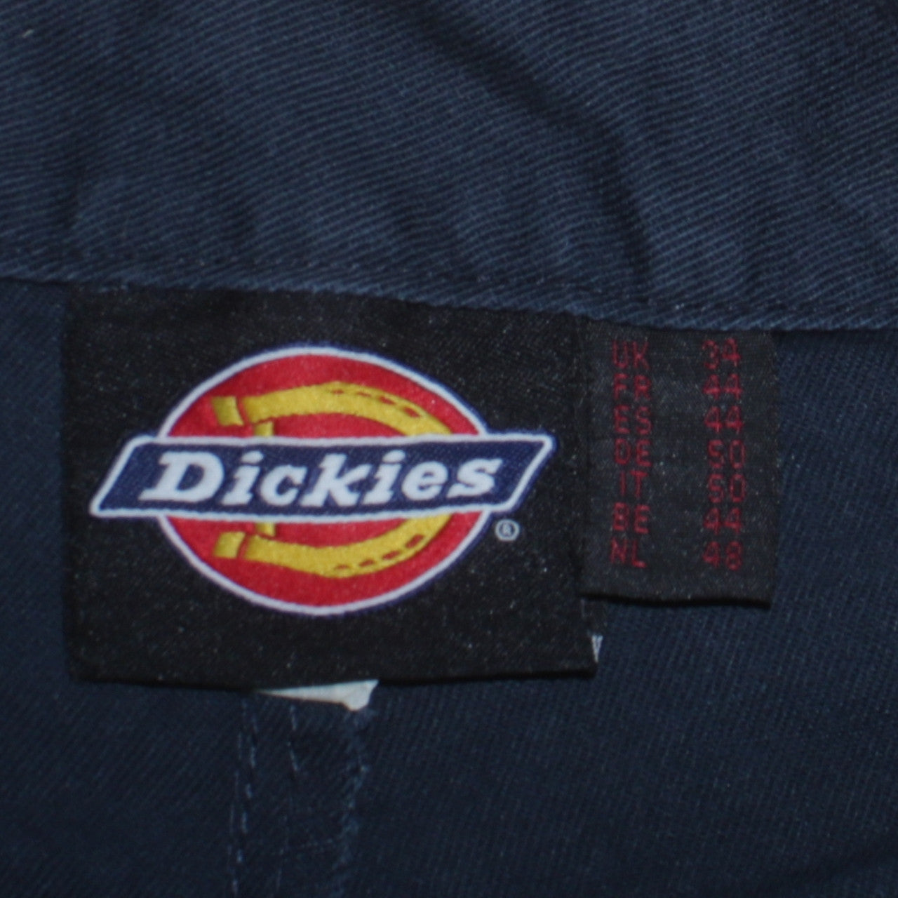 Dickies Mens Blue 34 Cargo Shorts Cotton Canvas Workwear