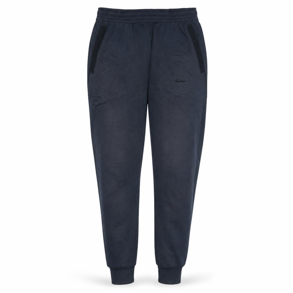 Nike Men’s Blue Jogger Sweatpants S Regular Fit Tapered Viscose Blend