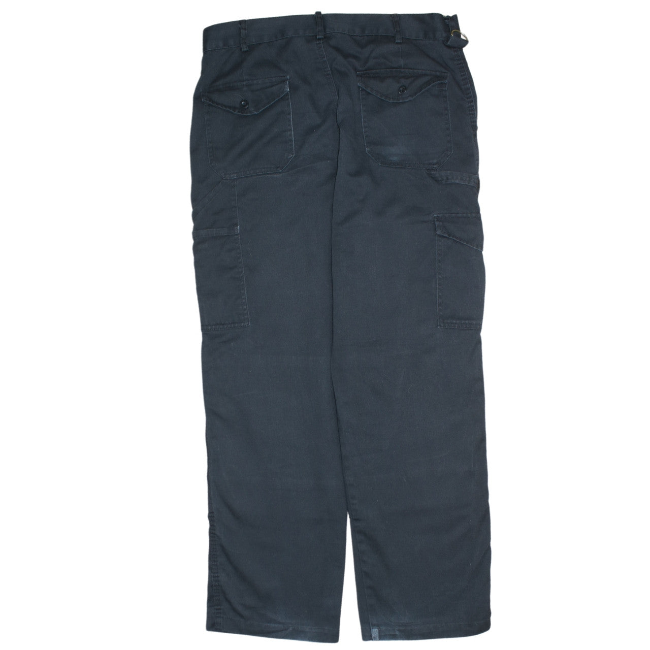 Dickies Mens Black Cargo Work Trousers Size 34 Regular Fit