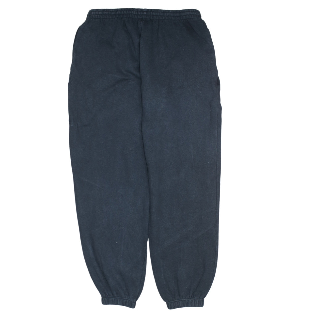 Adidas Men's Black L Sweatpants Regular Fit Fleece Tapered
