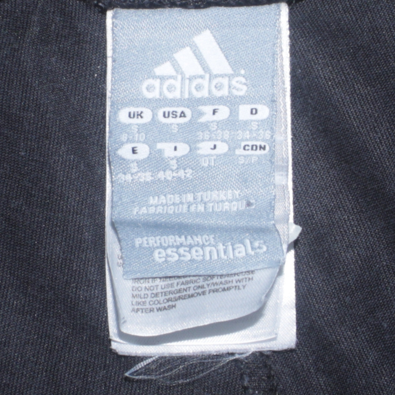 Adidas Womens Black Sweatpants Size 8-10 Straight Leg Casual