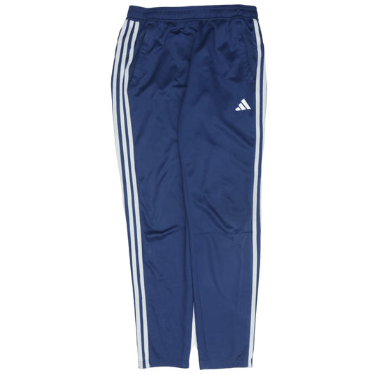 Adidas Mens Blue Jogger Trousers Size M Polyester Elastic Waist