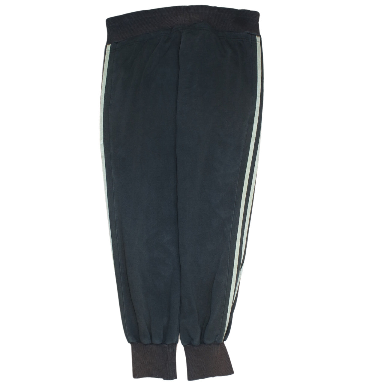 Adidas Womens Black Size 14 Jogger Sweatpants Tapered Stripe