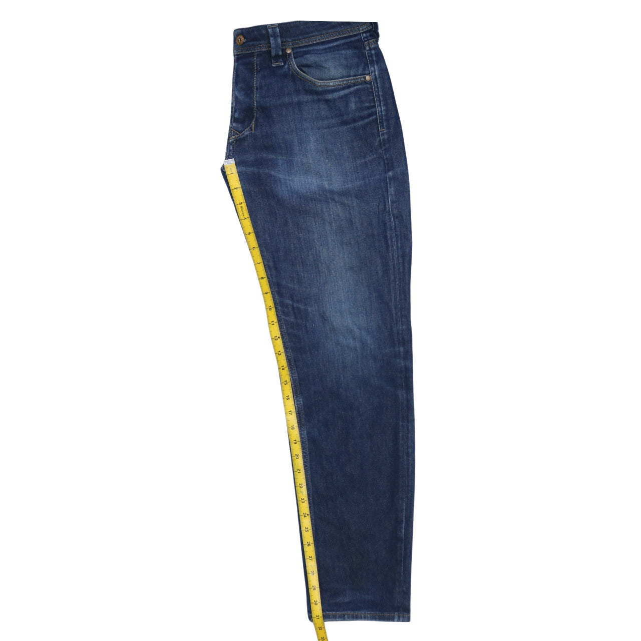 Diesel Men’s Blue Straight Leg Jeans W36 L32 Larkee-Beex