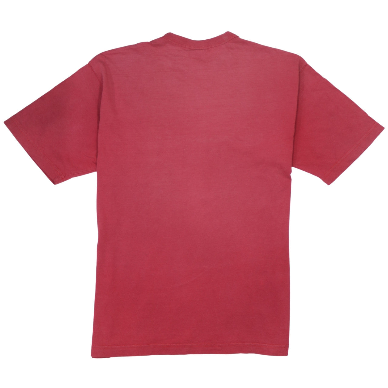 Champion Men's Red Graphic Logo T-Shirt Size L Short Sleeve Cotton