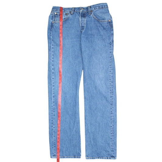 Levi's 501 Men's Blue Denim Straight Leg Jeans W31 L32