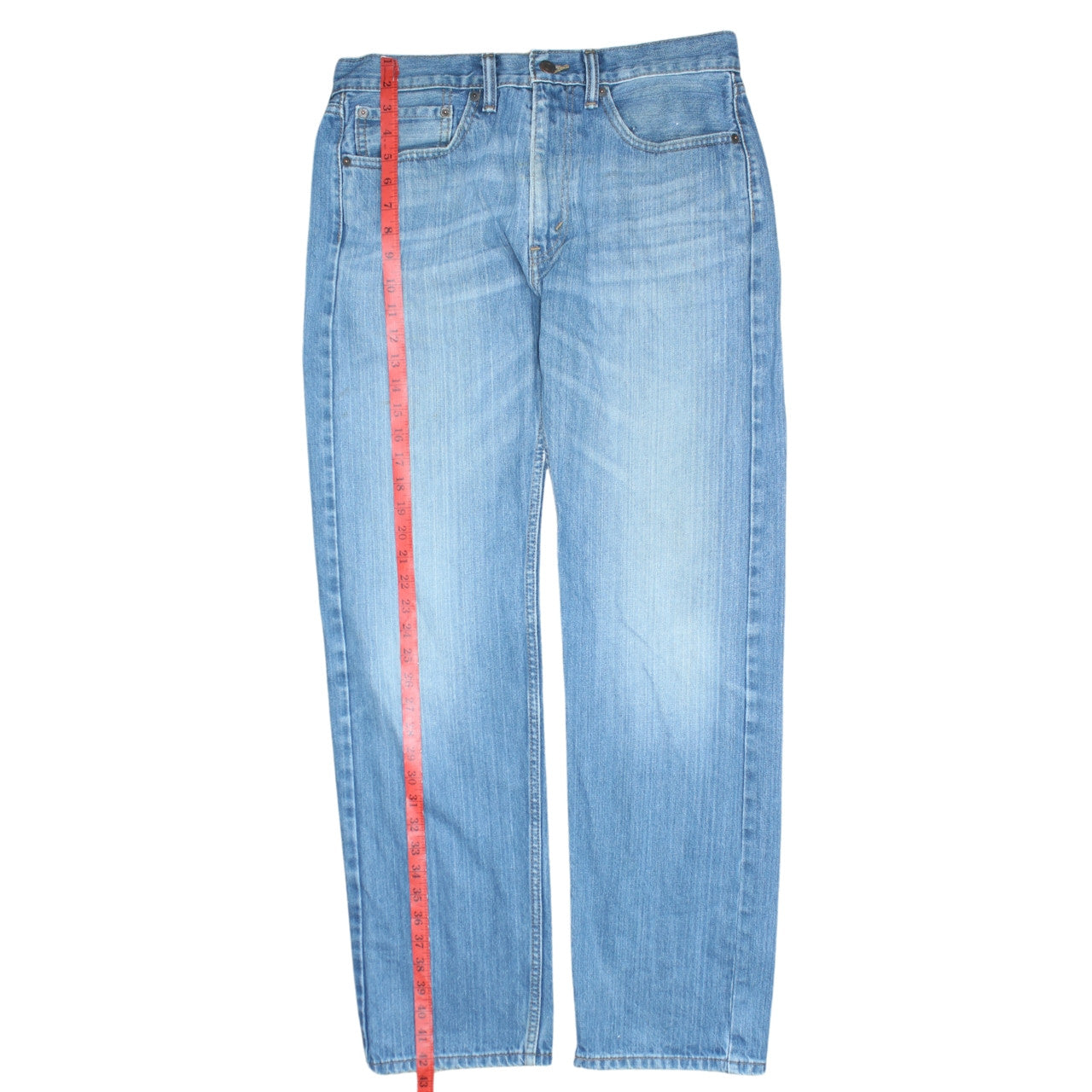 Levi Strauss 505 Men’s Blue Straight Leg Jeans W34 L34 Denim