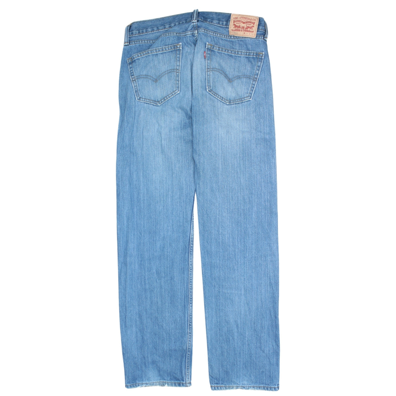 Levi Strauss 505 Men’s Blue Straight Leg Jeans W34 L34 Denim