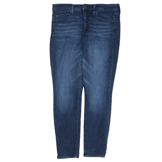 GAP Mens Blue High Rise Skinny Jeans Size 32x32 Denim Stretch