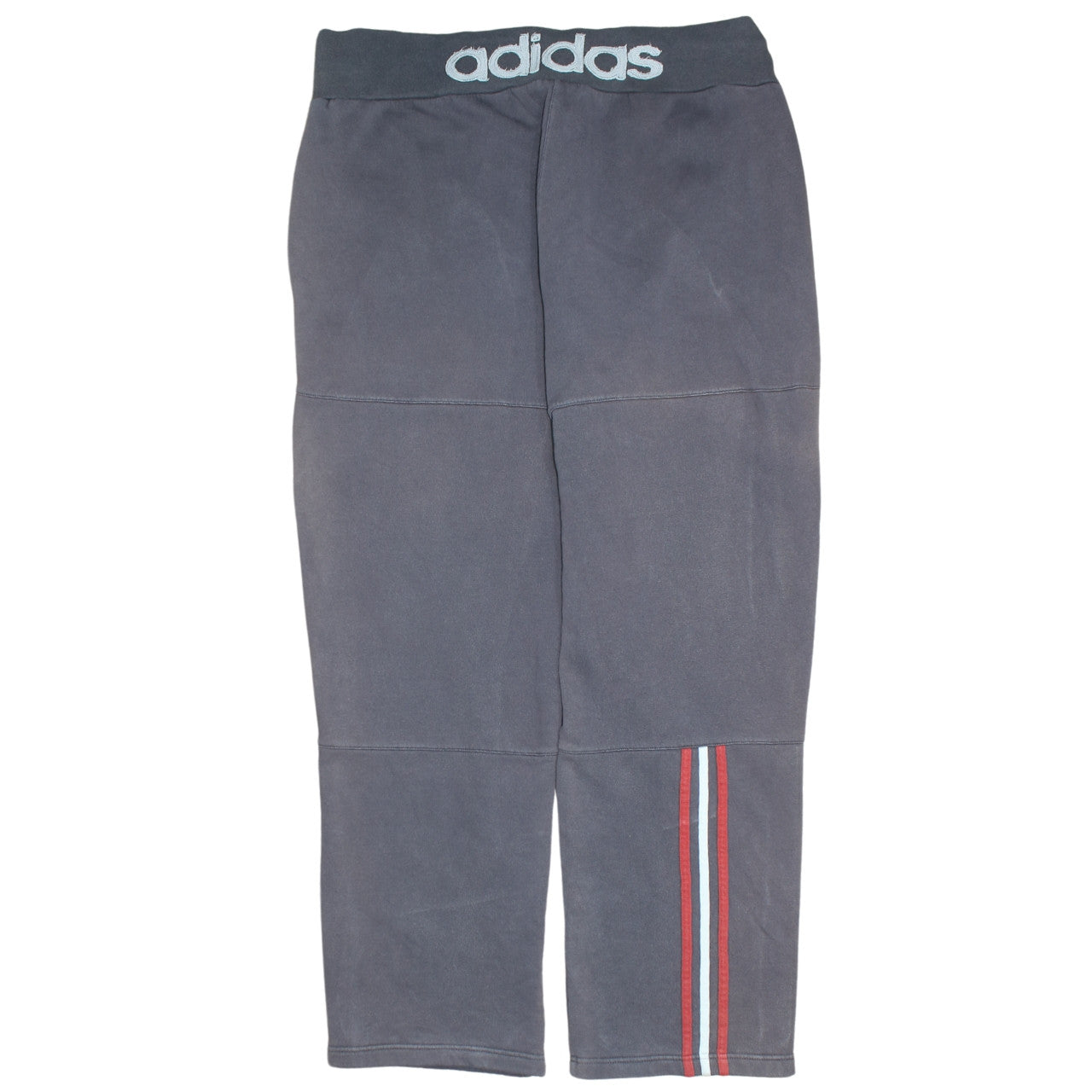 Adidas Men’s Black 2XL Sweatpants Joggers Fleece Casual Trousers