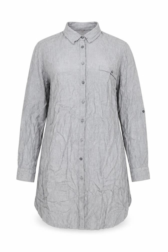 Marks and Spencer Women’s Grey Shirt Dress Size 22 Viscose Belted