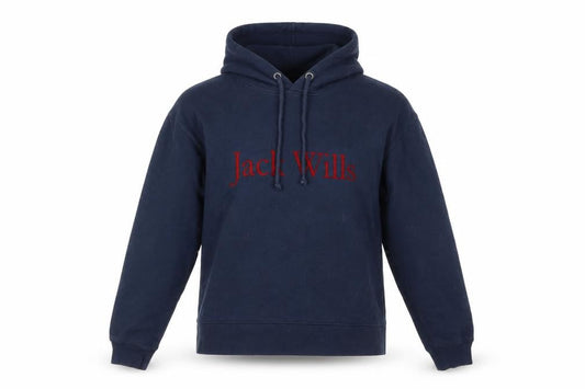 Womens UK 10 Regular Jack Wills Blue Pullover Hoodie