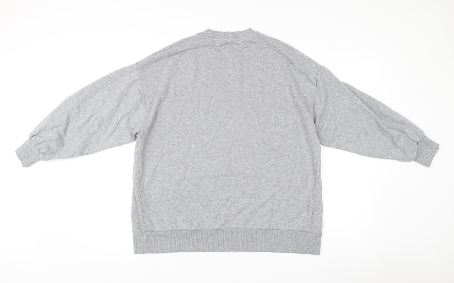 ASOS Women Grey Size 8 Maternity Sweatshirt NYC Logo Pullover
