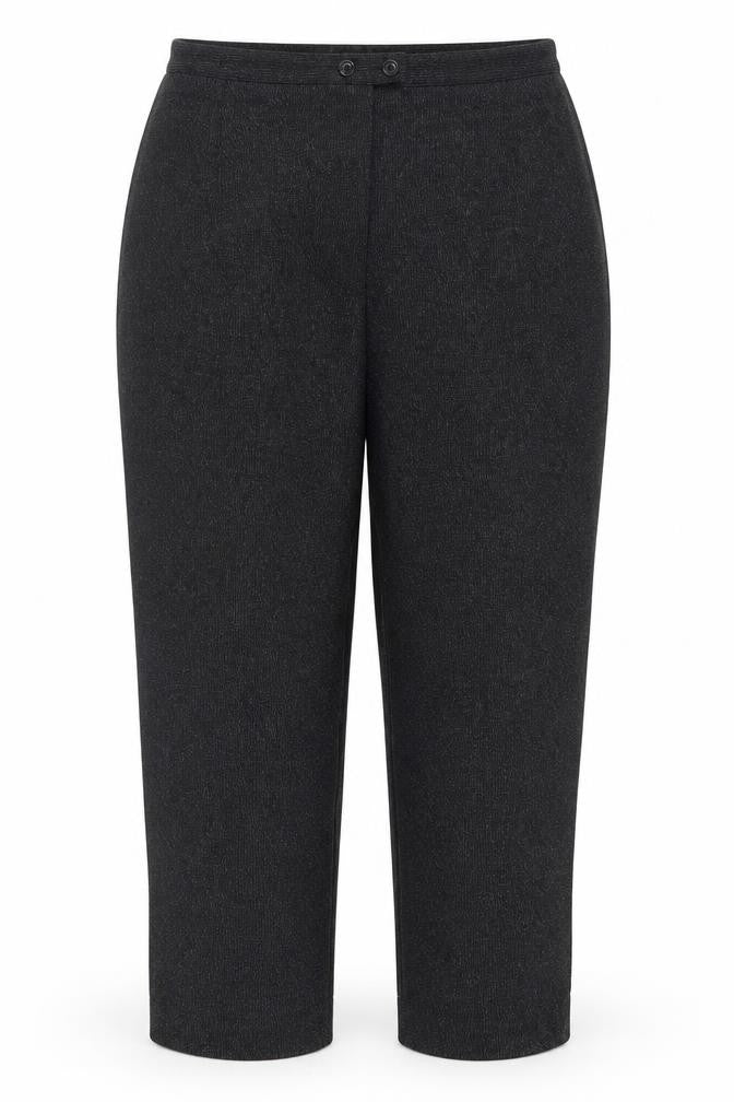 Libra Womens Black Size 18 Straight Leg Trousers