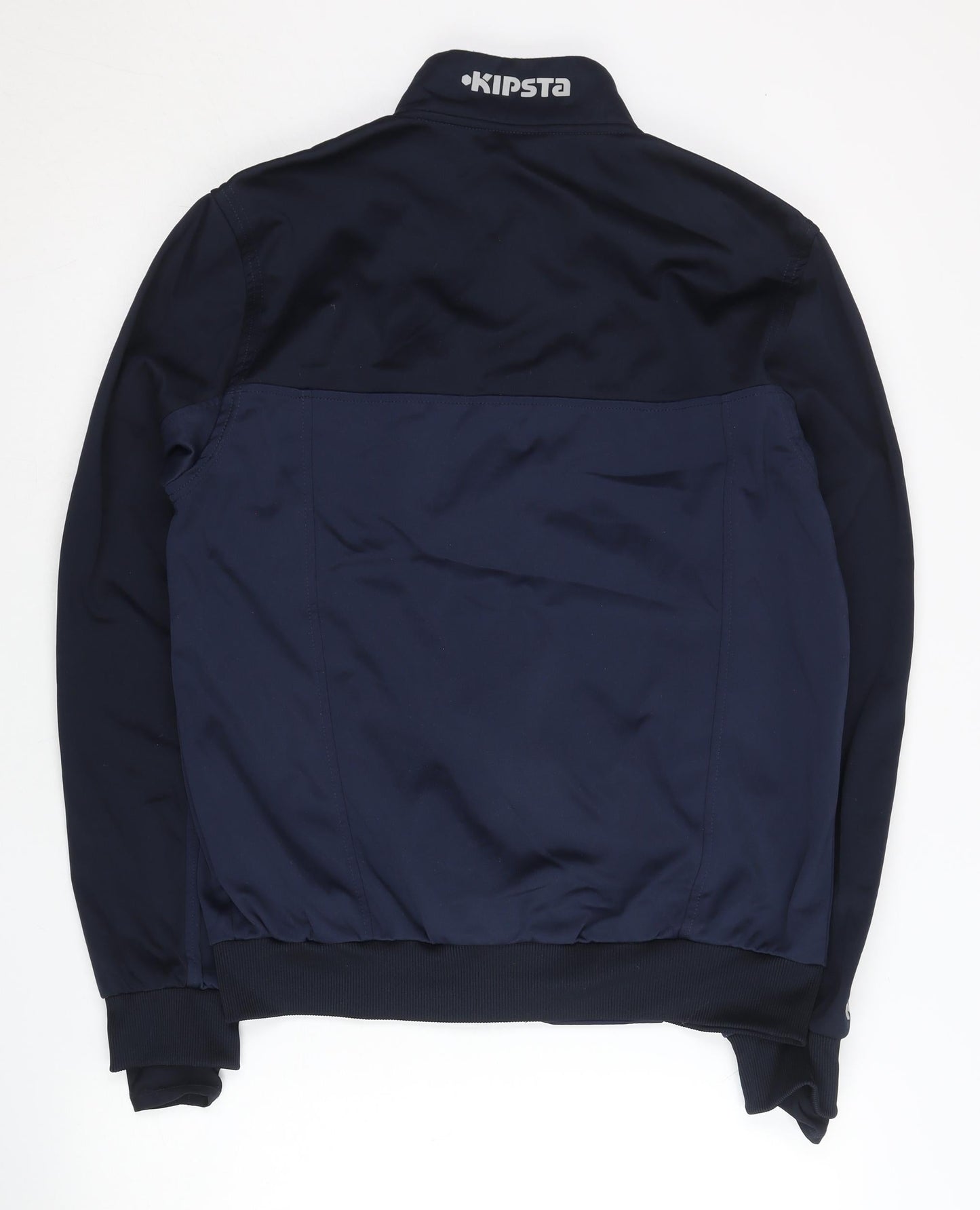Kipsta Womens Blue Size 12 Track Jacket Full Zip Sports Top