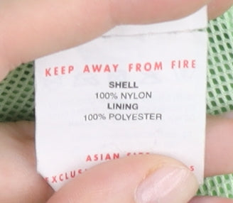 Puma Womens Green L Windbreaker Jacket Hooded Lightweight Nylon