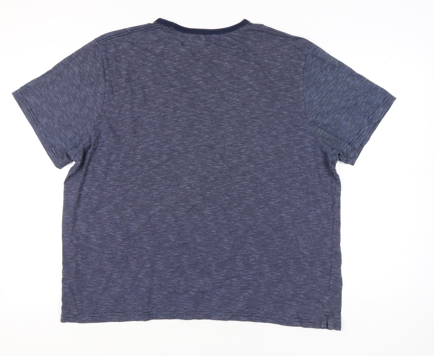 Racing Green Men's Blue 2XL Short Sleeve Cotton Crew Neck T-Shirt