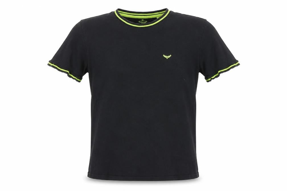 Threadbare Men’s Black S Crew Neck Short Sleeve T-Shirt