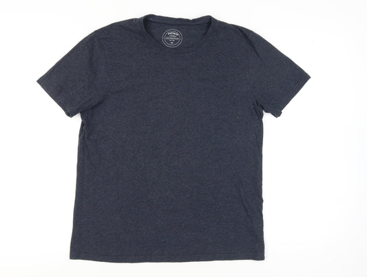 FatFace Men's Blue Medium Crew Neck Short Sleeve Cotton T-Shirt
