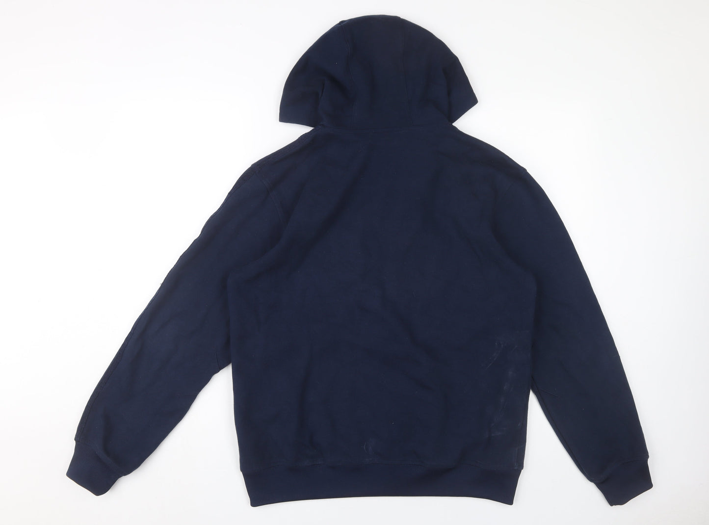 Adidas Men's Blue Full Zip Hoodie Jacket Size M Sportswear