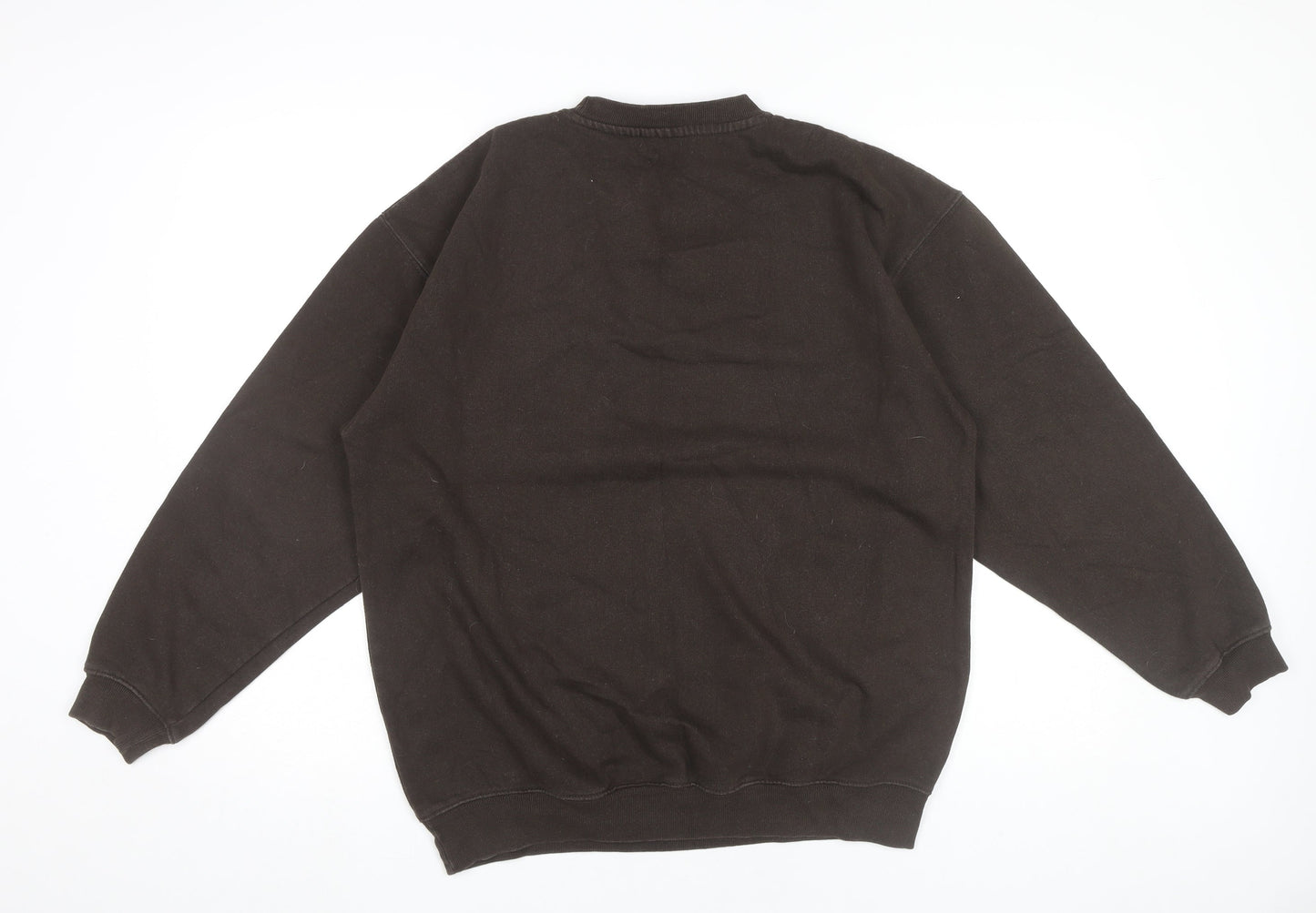 Cotton Traders Mens Brown Sweatshirt M Crew Neck Pullover