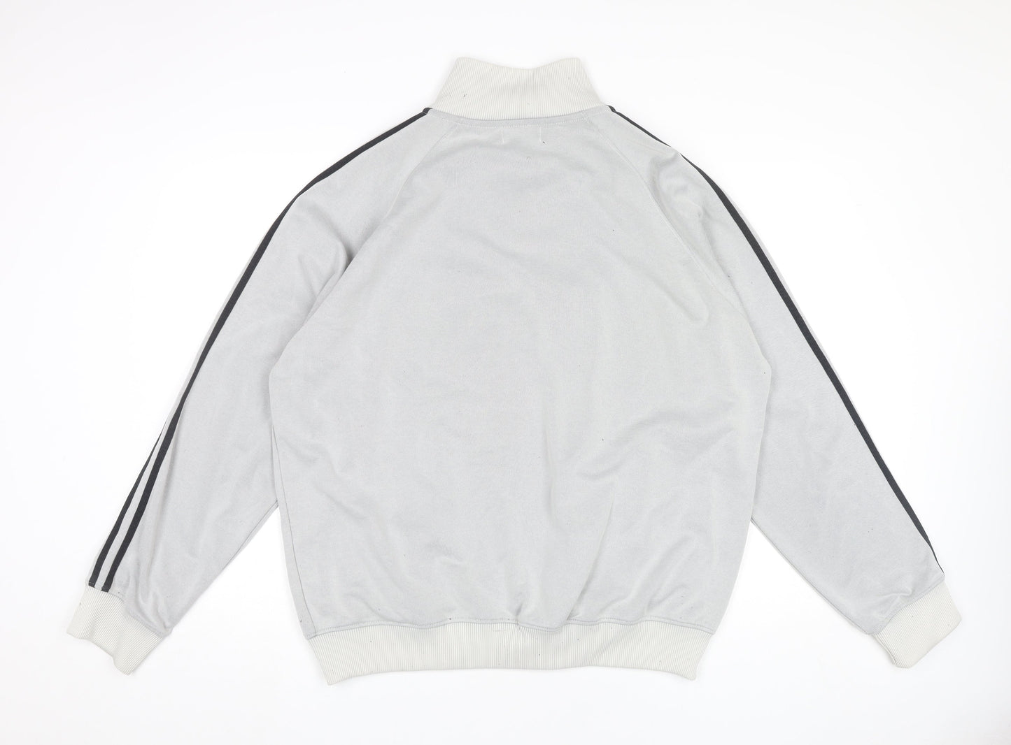Fred Perry Men’s Grey XL Full Zip Sports Jacket Cotton Blend