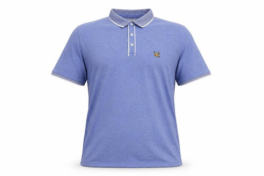 Burton Menswear Blue Polo Shirt Men’s 2XL Regular Fit Casual