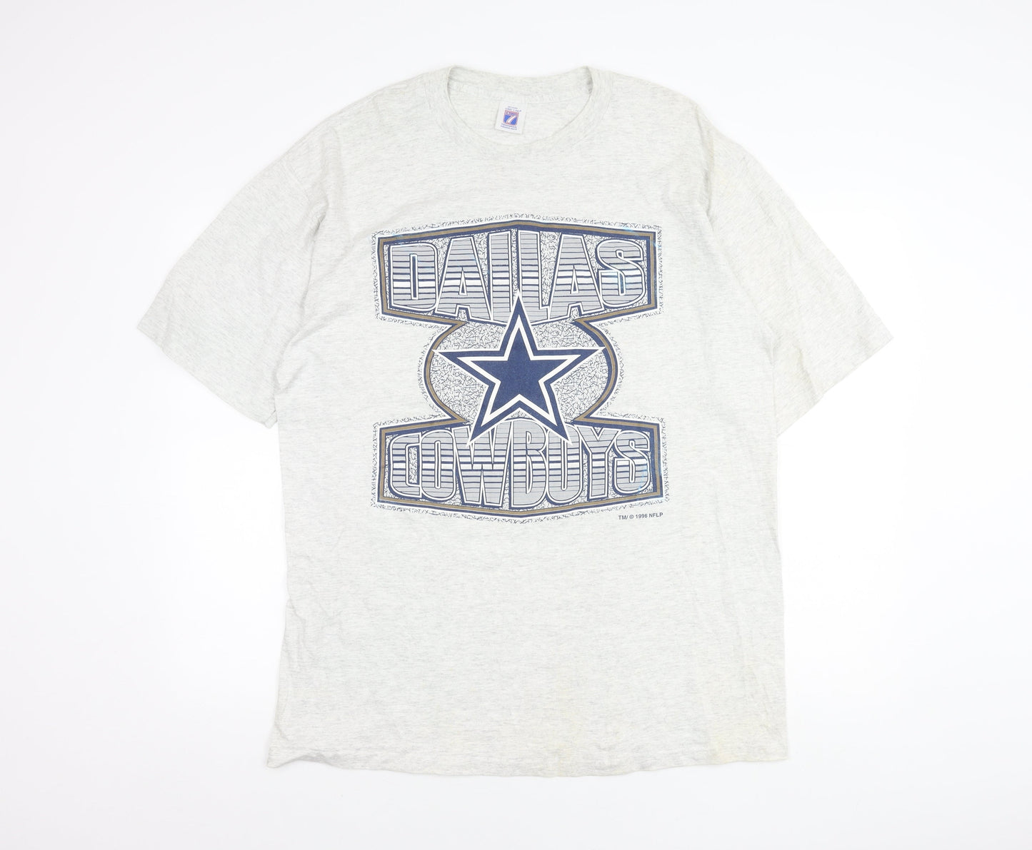 Logo 7 Men’s Grey XLT Dallas Cowboys Vintage Sports T-Shirt