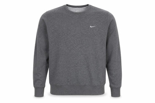 Mens UK M Regular Nike Grey Pullover Sweatshirt