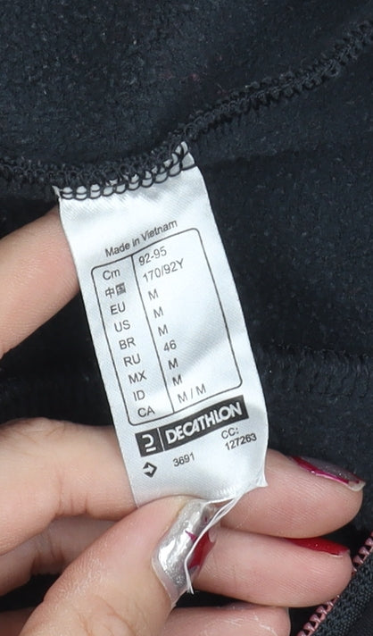 Decathlon Quechua Women’s Black Size 12 Hooded Hiking Jacket