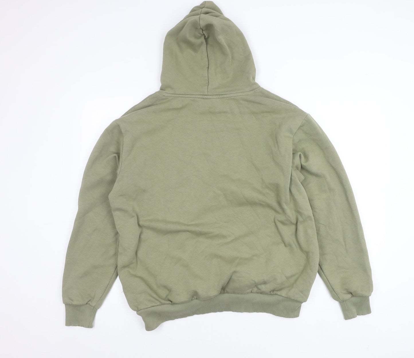 New Balance Mens Green Pullover Hoodie Small Regular Fit Sportswear