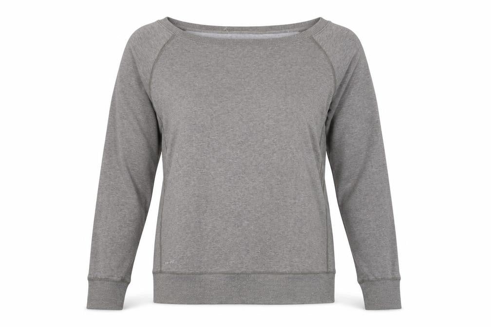 Womens UK L Regular Nike Grey Pullover Sweatshirt