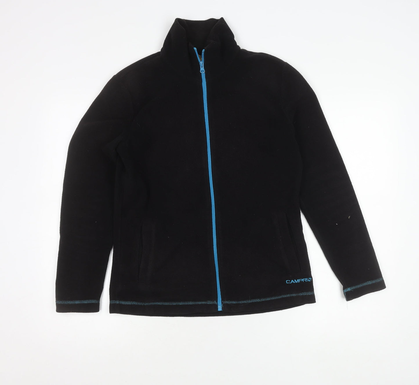 Campri Women’s Black Size 10 Fleece Full Zip Outdoor Jacket