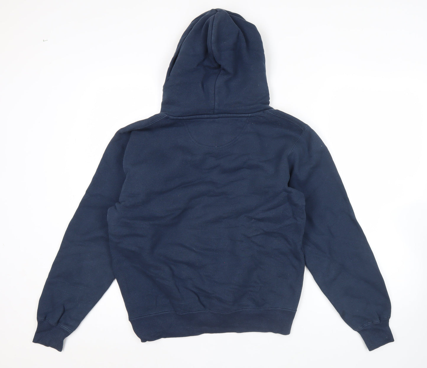 Champion Men's Blue Pullover Hoodie Medium Logo Sportswear