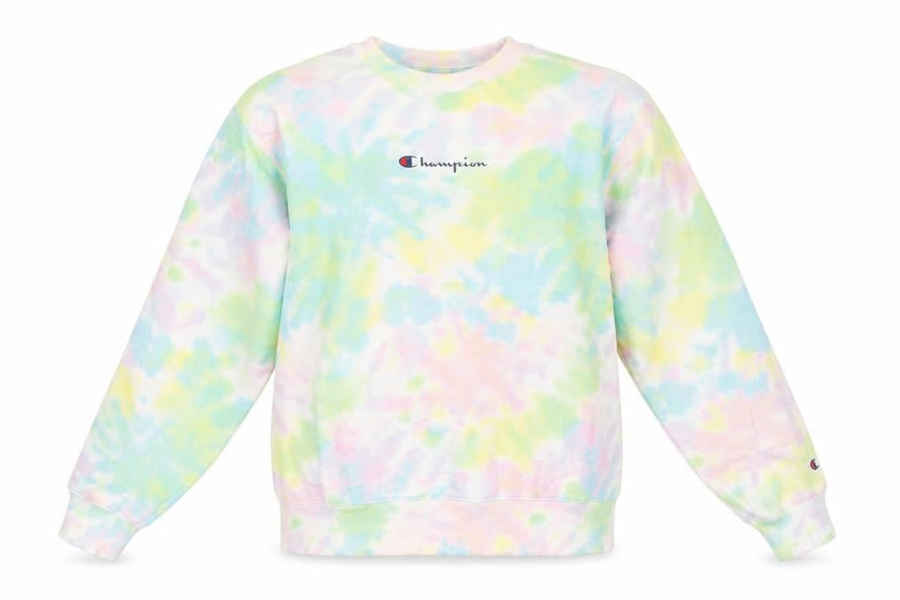 Womens UK M Regular Champion Multicoloured Pullover Sweatshirt