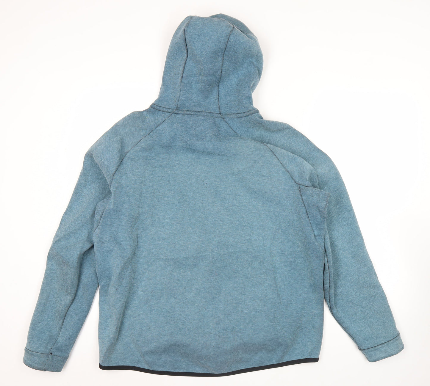 Nike Men’s Blue Full Zip Hoodie 2XL Regular Fit Hooded Sweatshirt