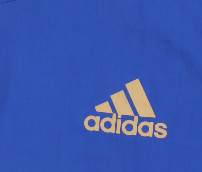 Adidas Men’s Blue Sports Pullover Sweatshirt S Lightweight