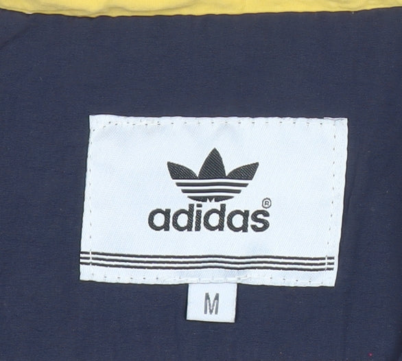 Adidas Men’s Multicoloured Track Jacket M Colourblock Full Zip