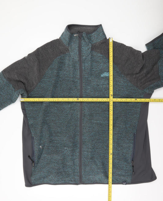Weird Fish Men’s Green 5XL Fleece Jacket Full Zip Casual Outdoor